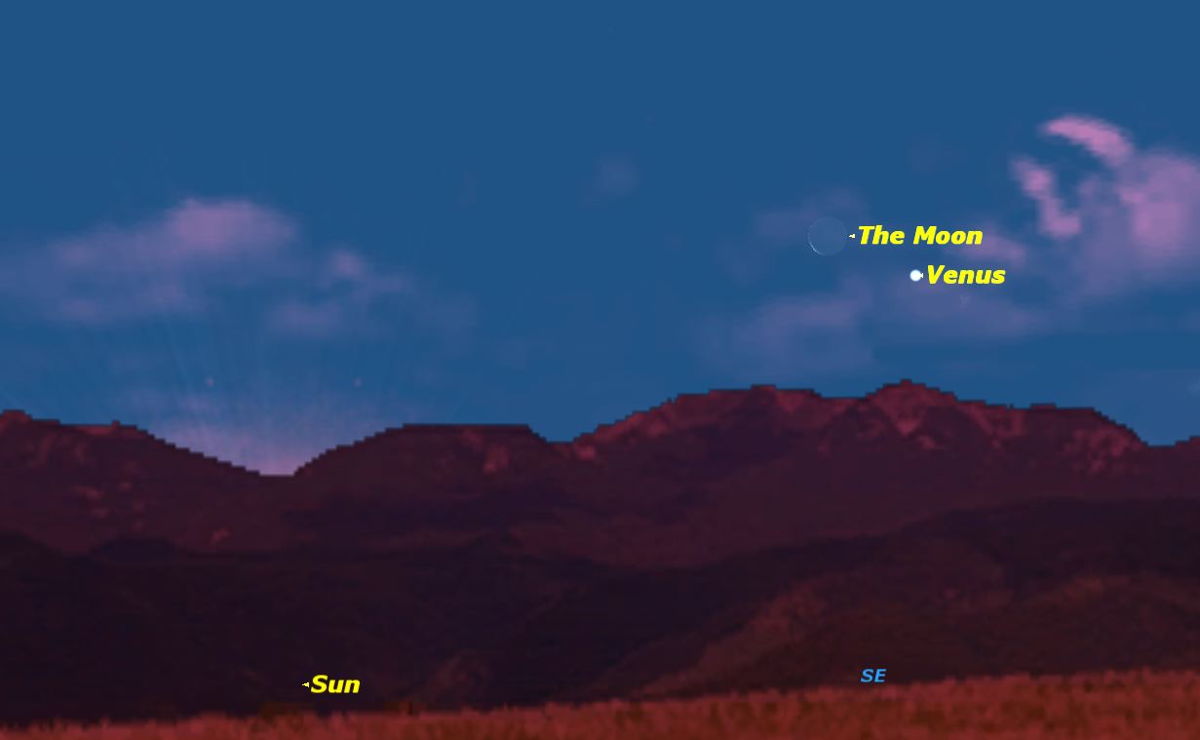 See Venus Bid Crescent Moon Farewell Early Thursday